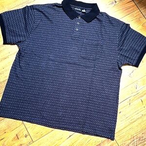 KT CLASSICS Men's Black Polo Shirt